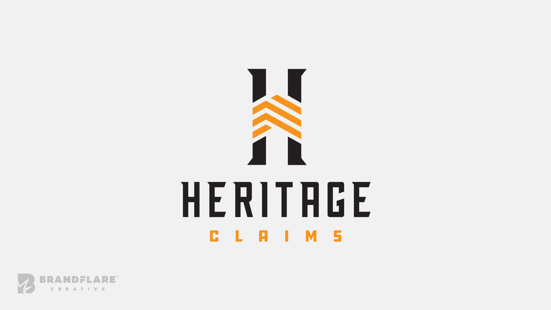 BrandFlare Creative - Logo Branding Design - Heritage Claims - Johnson City Tennessee