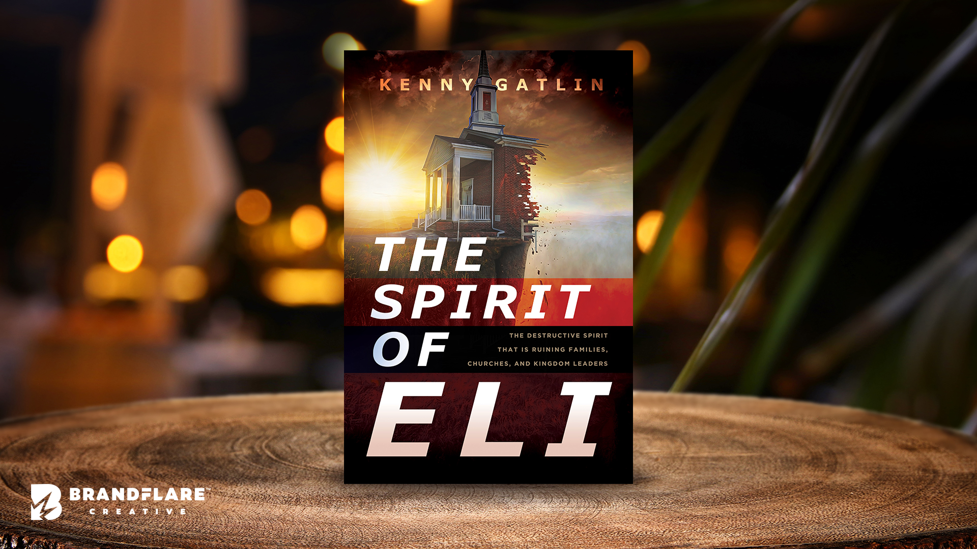 BrandFlare Creative - The Spirit of Eli - Pastor Kenny Gatlin - Book Cover Design Formatting Services